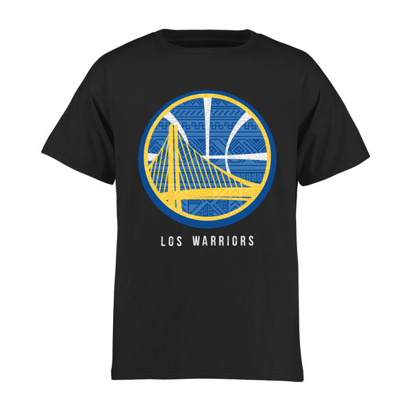 NBA Golden State Warriors Youth Noches Enebea TShirt Black